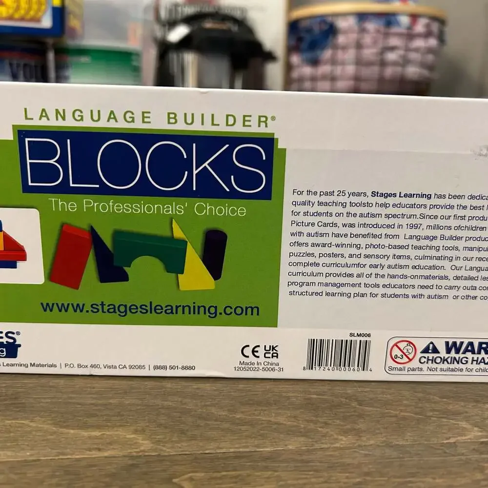 Stages Learning‎ Materials Language Builder Blocks
